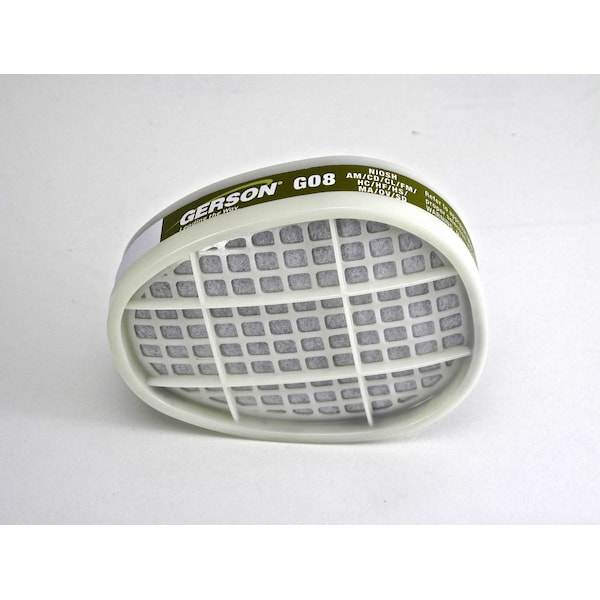 Gerson Respirator Cartridges, Multi-Gas, Case of 30 Pairs, 60PK 08G08 - main